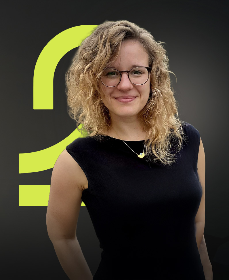 Das Bild zeigt Anne Lange, Mitglied der Geschäftsstelle