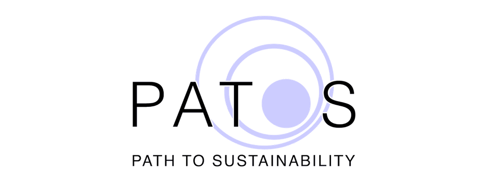 Das Bild zeigt das Logo des Unternehmens Patos