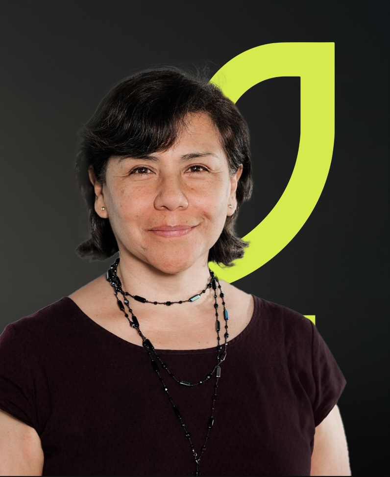 Das Bild zeigt Prof. Sonia Valdivia, Beirätin im Vereint Mehr.Wert e.V.