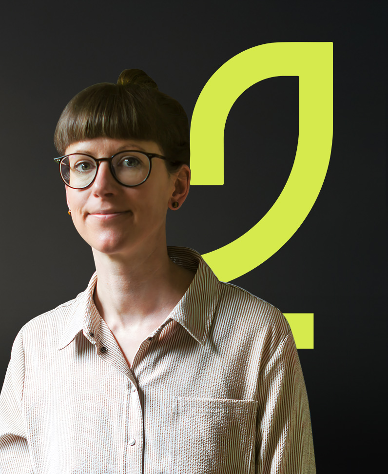 Das Bild zeigt Stefanie Moritz, Mitglied der Geschäftsstelle